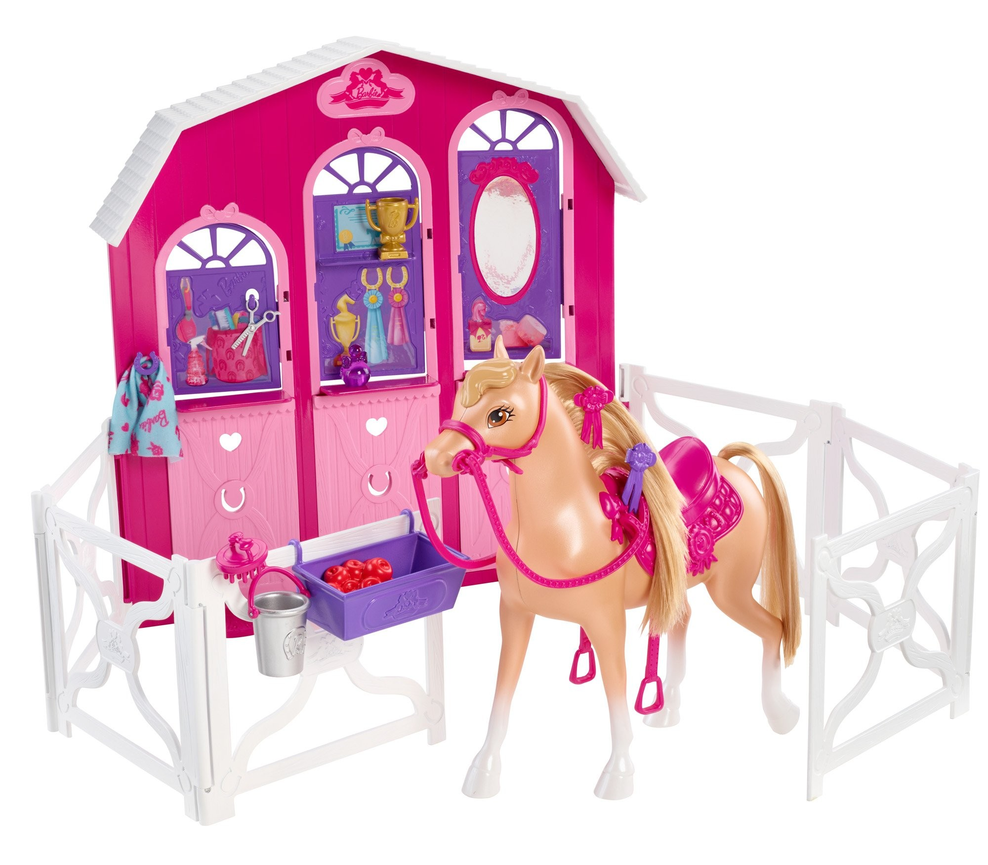 Барби набор конюшня. Барби с лошадками конюшня. Конюшня для кукол Барби. Барби с лошадкой поняшкой и конюшней. Конюшня пони